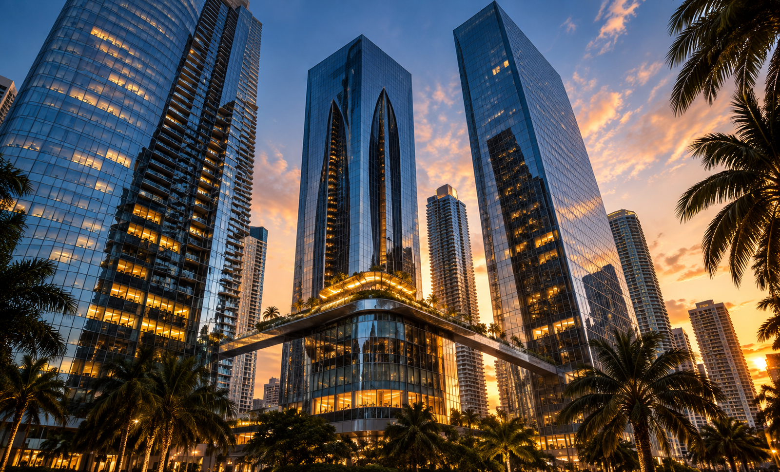 Offices and towers at Brickell City Centre