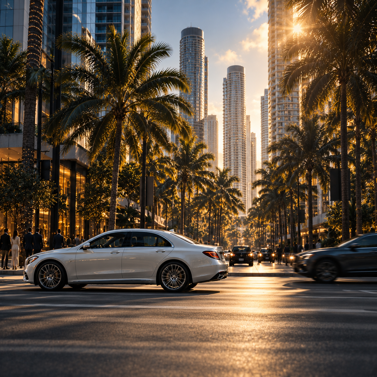 Crossing Brickell Avenue