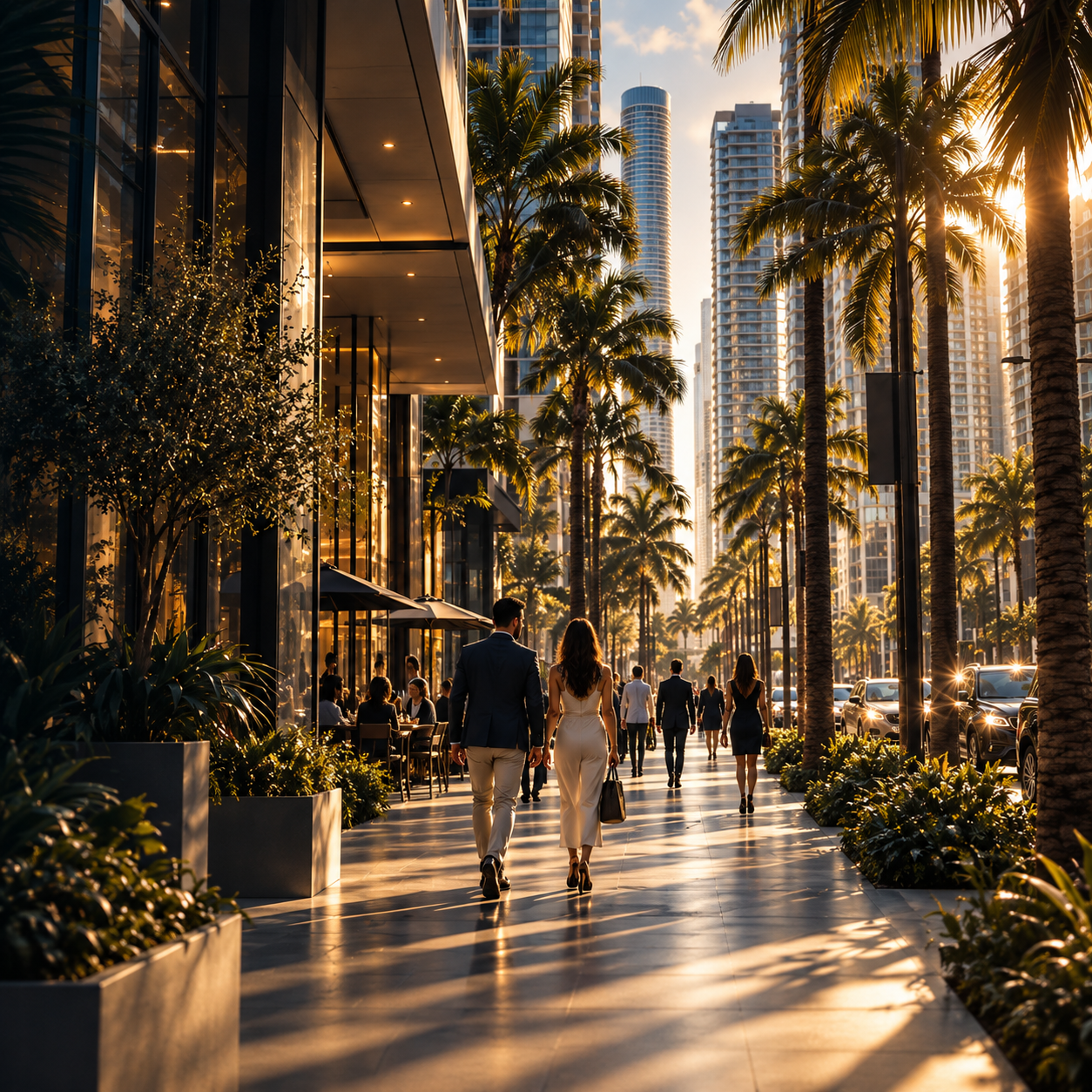 Brickell Avenue at human height